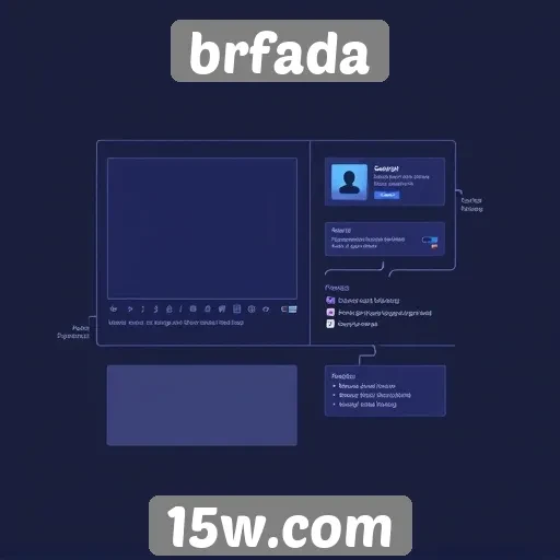 Análise da interface de usuário do site brfada